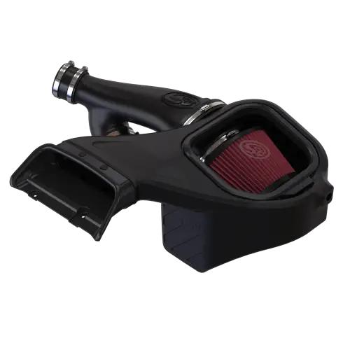S&B - S&B Cold Air Intake for Ford (2021-25) 3.5L F-150 Powerboost, Cotton Cleanable (Red)