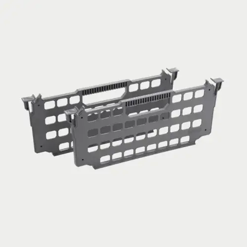 Decked - DECKED Version X Dividers - Drawer Dividers for vX Drawer Systems - one (1) set of two (2) (Grey)