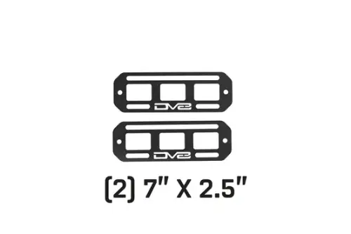 DV8 Offroad - DV8 Offroad Molle Panels - Universal (7" x 2.5" Pair)
