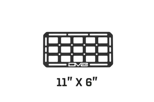 DV8 Offroad - DV8 Offroad Molle Panels - Universal (11" x 6")