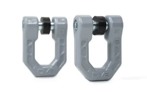 DV8 Offroad - DV8 Offroad Elite Series 3/4" D-Ring Shackles | Pair (Gray)