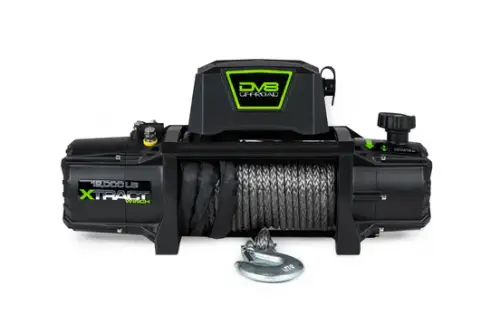 DV8 Offroad - DV8 Offroad Xtract 12k Synthetic Rope Winch