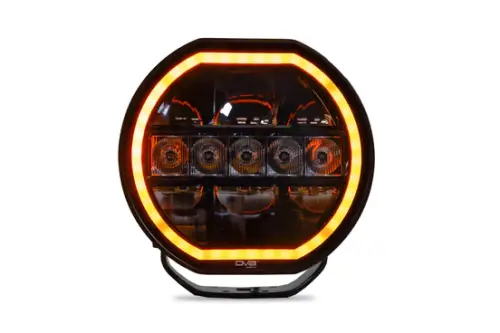 DV8 Offroad - DV8 Offroad 7-Inch Halo Elite Round Light w/ Accent Halo - 4 Lights