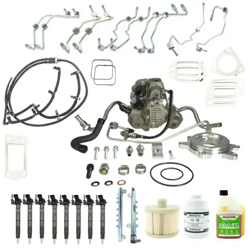 Industrial Injection - Industrial Injection Bosch Disaster Kit w/ Emissions Intact CP3 Conversion Kit for Chevy/GMC (2011-16) 6.6L Duramax LML