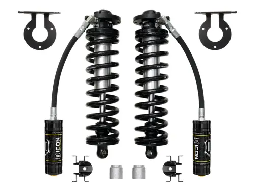 ICON Vehicle Dynamics - ICON 2.5-3” Lift, V.S. 2.5 Series Coilover Conversion Kit, Remote Reservoir for Ford (2023-25) F-250 & F-350 Super Duty 4WD