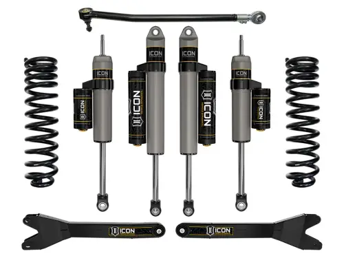 ICON Vehicle Dynamics - ICON 2.5" Lift, Stage 3 Suspension System w/ Radius Arms for Ford (2023-25) F-250/F-350 Super Duty 4WD, Diesel