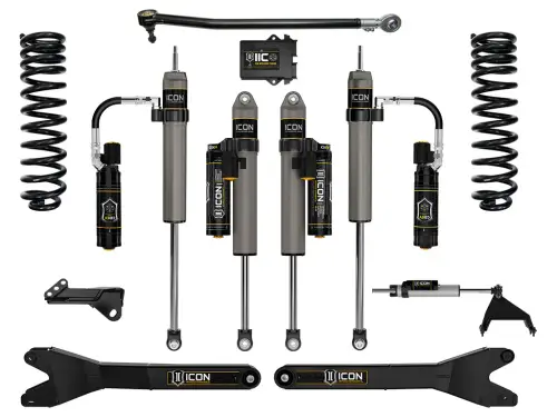 ICON Vehicle Dynamics - ICON 2.5" Lift, Stage 6 Suspension System w/ Radius Arms for Ford (2023-25) F-250/F-350 Super Duty 4WD, Diesel