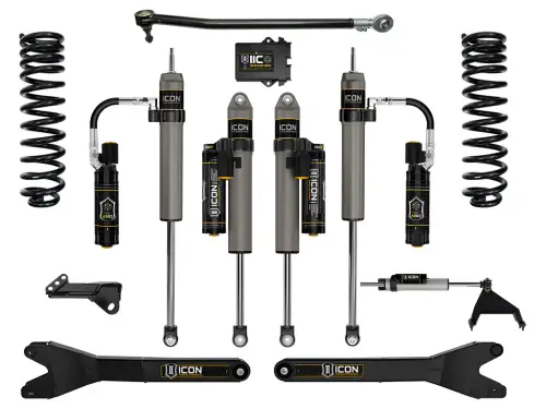 ICON Vehicle Dynamics - ICON 2.5" Lift, Stage 6 Suspension System w/ Radius Arms for Ford (2023-25) F-250/F-350 Super Duty 4WD, Gas
