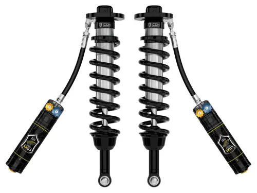 ICON Vehicle Dynamics - ICON 3-4.5" Lift, V.S. 2.5 Series Coilover Kit, Remote Reservoir w/ CDXS for Toyota (2022-25) Tundra - 1.25-3.5" Lift for (2023-25) Sequoia (Front, Pair)