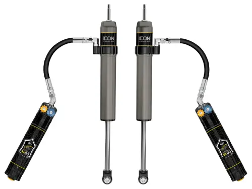 ICON Vehicle Dynamics - ICON 0-4" Lift, V.S. 2.5 Aluminum Series Shock Absorbers, Remote Reservoir w/ CDXS for Toyota (2022-25) Tundra - 0-1.5” Lift for (2023-25) Sequoia (Rear, Pair)