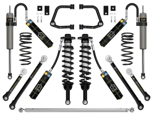 ICON Vehicle Dynamics - ICON 2-3.5" Lift, Stage 11, 2.5 Suspension System, Tubular, CDXS for Toyota (2022-25) Tundra