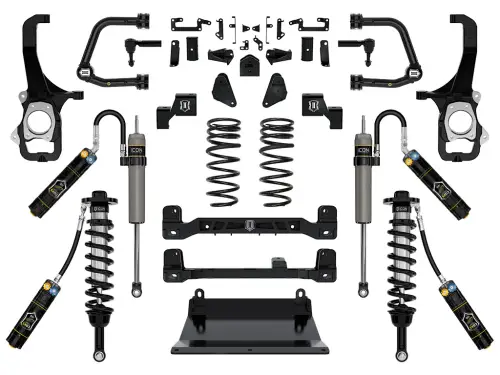 ICON Vehicle Dynamics - ICON 6" Lift, Stage 6 Suspension System, Tubular, CDXS for Toyota (2022-24) Tundra