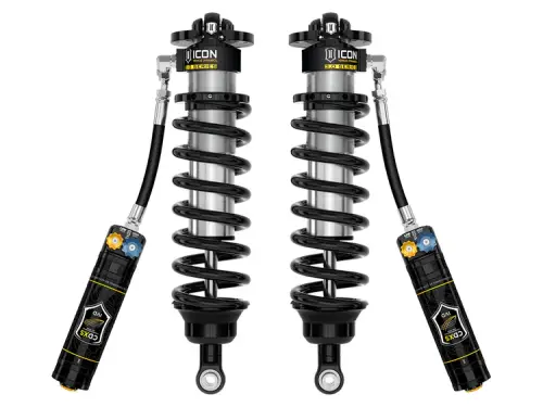 ICON Vehicle Dynamics - ICON 3-4.25" Lift, V.S. 3.0 Series Front Coilover Kit, Remote Reservoir w/ CDXS for Toyota (2023-25) Sequoia - 1.25-3.5" Lift for (2022-25) Tundra (Pair)