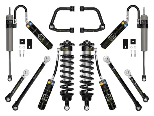 ICON Vehicle Dynamics - ICON 2-3.25" Lift, Stage 1, 3.0 Suspension System, Tubular, CDXS for Toyota (2022-25) Tundra