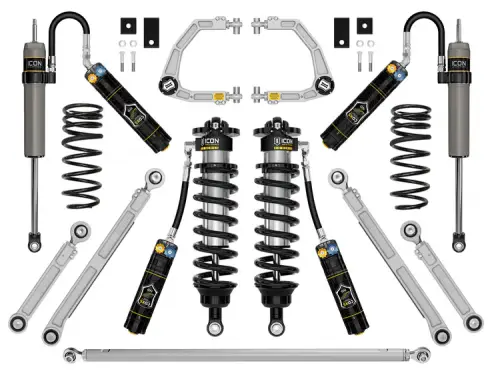 ICON Vehicle Dynamics - ICON 3-4.25" Lift, Stage 1 (TRD), 3.0 Suspension System, Billet, CDXS for Toyota (2023-25) Sequoia
