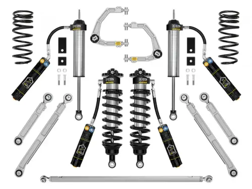 ICON Vehicle Dynamics - ICON 3-4.25" Lift, Stage 2 (TRD), 3.0 Suspension System, Billet, CDXS for Toyota (2023-25) Sequoia
