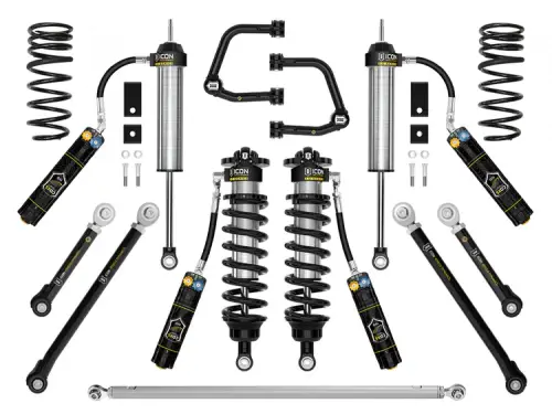 ICON Vehicle Dynamics - ICON 3-4.25" Lift, Stage 2 3.0 Suspension System, Tubular, CDXS for Toyota (2023-25) Sequoia