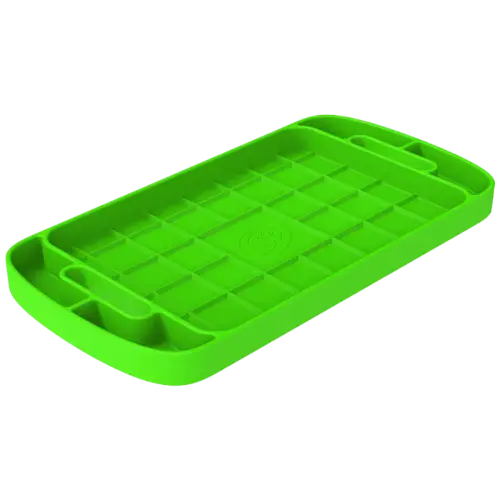 S&B - S&B Silicone Tool Tray, Flexible, Lime Green Large
