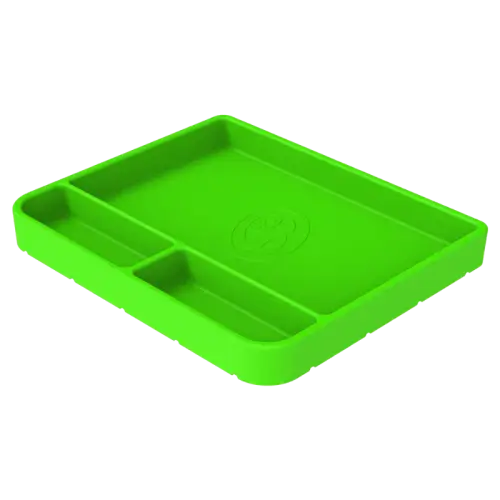 S&B - S&B Silicone Tool Tray, Flexible, Lime Green, Small