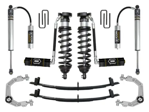 ICON Vehicle Dynamics - ICON 0-3" Lift, Stage 5 Suspension System, Billet UCA for Toyota (1995.5-04) Tacoma