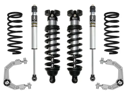 ICON Vehicle Dynamics - ICON 0-3" Lift, Stage 2 Suspension System, Billet UCA for Toyota (1996-02) 4Runner