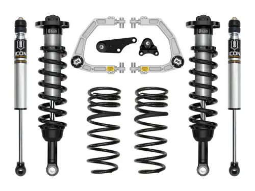 ICON Vehicle Dynamics - Icon 1.25-3" Lift, Suspension System, Billet, Overland Rear Springs for Toyota (2024-25) Tacoma (Stage 2)