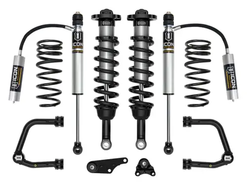 ICON Vehicle Dynamics - Icon 1.25-3" Lift, Suspension System, Tubular, Overland Rear Springs for Toyota (2024-25) Tacoma (Stage 3)