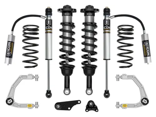 ICON Vehicle Dynamics - Icon 1.25-3" Lift, Suspension System, Tubular, Overland Rear SBilletprings for Toyota (2024-25) Tacoma (Stage 3)