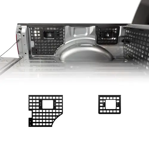 Putco - Putco MOLLE Panel for Ford (2021-26) F-150/Raptor (5'7" Bed, Passenger Side Panel)