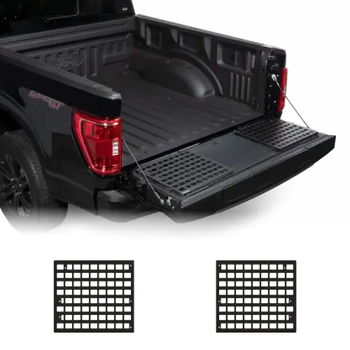 Putco - Putco MOLLE Panel for Ford (2021-26) F-150 (5'7" Bed/6'7" Bed, Tailgate Panel w/ Tailgate Work Surface)