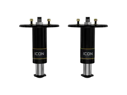 ICON Vehicle Dynamics - ICON 2.5" Hydraulic Bump Stop Kit, 2.25" Travel Ram (2021-24) 1500 TRX / (2025-26) Ram 1500 RHO (Rear)