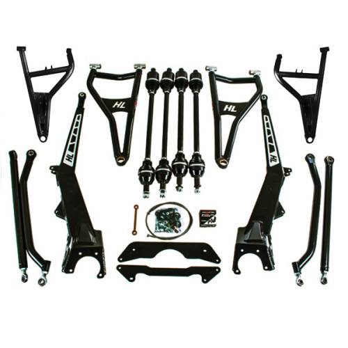 HighLifter - High Lifter Long Travel Kit for Polaris (2024-26) RZR 1000 XP (No Ball Joints, Bundle w/ Frame Stiffener)