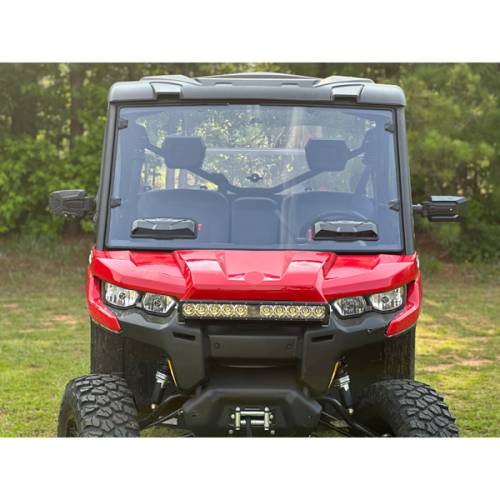HighLifter - High Lifter Seizmik Toolless Versa-Vent Scratch Resistant Hard Coated Windshield Kit for Can-Am (2016-26) Defender