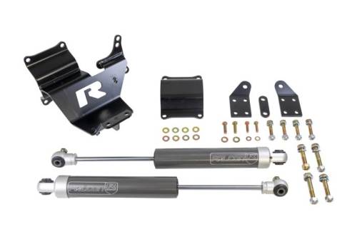 ReadyLIFT Suspension - ReadyLIFT 8-Lug Dual Steering Stabilizer Kit for Ford (2005-26) SD F250/F350 Diesel