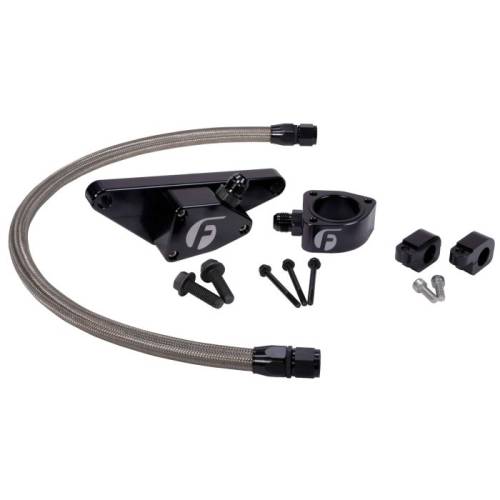 Fleece - Fleece Performance Coolant Bypass for Dodge/Ram (2003-07) 2500/3500 5.9L Cummins (Manual Transmission w/ Stainless Steel Braided Line)