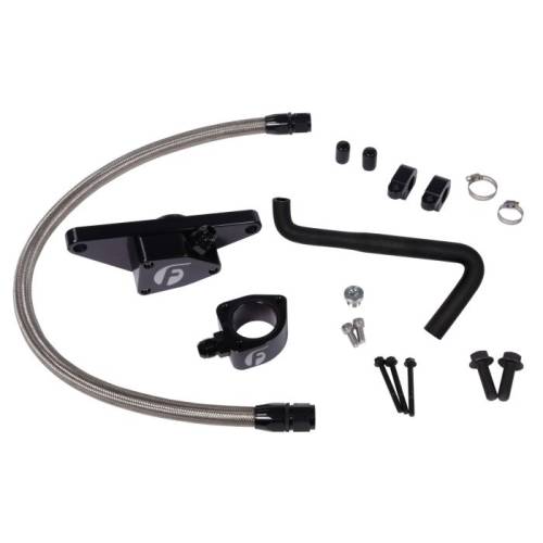 Fleece - Fleece Performance Coolant Bypass for Dodge/Ram (2006-07) 2500/3500 5.9L Cummins (Automatic Transmission w/ Stainless Steel Braided Line)