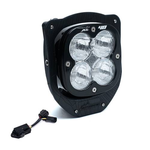 Baja Designs - Baja Designs XL40 (D/C) LED Headlight Kit for Husqvarna (2024-25) FE-S/FE-W/FE/TE, w/ Dimmer