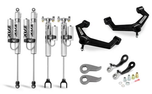 Cognito Motorsports - Cognito Motorsports 3-Inch Premier Leveling Kit for Chevy/GMC (2020-25) 2500/3500 2WD/4WD, w/ Fox PSRR 2.0 Shocks