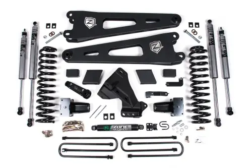 Zone Offroad - Zone Offroad 3" Lift Kit for Ford (2023-26) F-250/F-350 Super Duty 4WD, w/ Radius Arm