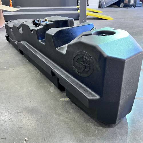 S&B - S&B High-Capacity Fuel Tank for Ford (1999-07) F-250/F-350 Power Stroke 7.3L, 6.0L Crew Cab & Ext Cab Long Bed (60 Gallon)