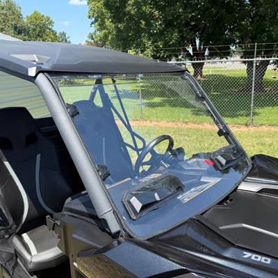 HighLifter - High Lifter Seizmik Toolless Versa-Vent Windshield for Can-Am (2018-26) Maverick Trail (UV Resistant)