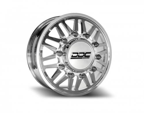 DDC Wheels - DDC Dually Wheels Aftermath Polished 22X8.25 10X225 Super Duty/RAM F-450 05-10 F-450 15-25 Ram 4500 08-25