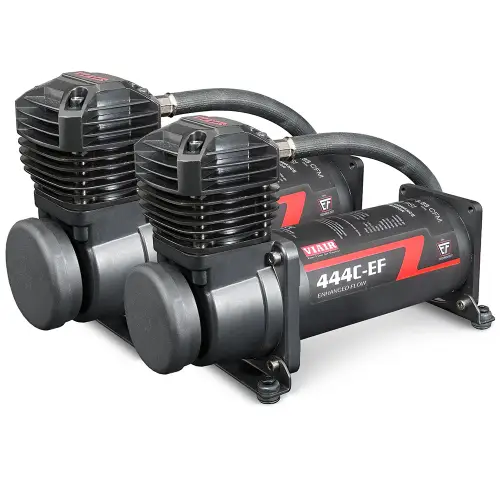 Viair - Viair, Dual 400C & 444C Compressors, 444DB-EF, Black