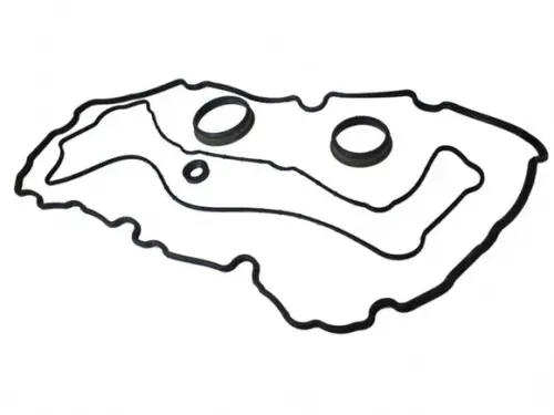 Ford Genuine Parts - Ford Motorcraft Valve Cover Gasket, Ford (2008-10) 6.4L Power Stroke (Left Side Upper & Lower)