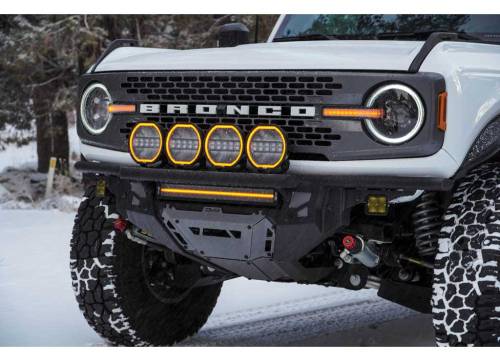DV8 Offroad - DV8 Offroad Tube Series Front Bumper for Ford (2021-25) Bronco