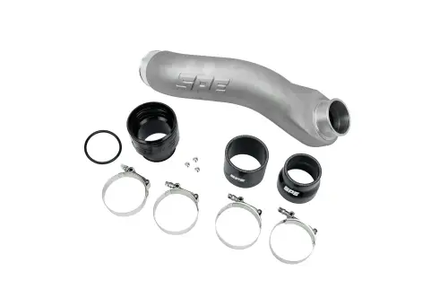 SPE Motorsport - SPE Motorsport XD Cold Side Pipe for Ford (2011-16) 6.7L Power Stroke (3 Inch IC Outlet, Raw)