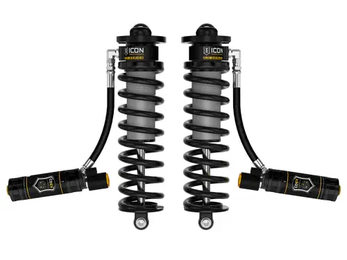 ICON Vehicle Dynamics - ICON 4-5.5” Lift, Front, V.S. 3.0 Series Coilover Conversion Kit for Ford (2005-26) F-250 & F-350 Super Duty 4WD, Remote Reservoir w/ CDEV