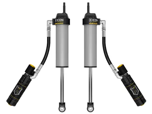 ICON Vehicle Dynamics - ICON 0-3” Lift, Front, V.S. 3.0 Series Shock Absorbers for Ford (2017-26) Super Duty 4WD, Remote Reservoir w/ CDEV, Pair