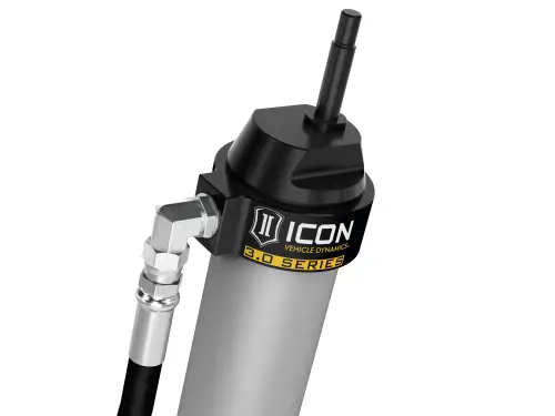 ICON Vehicle Dynamics - ICON 0-3” Lift, Front, V.S. 3.0 Series Shock Absorbers for Ford (2017-26) Super Duty 4WD, Remote Reservoir w/ CDEV, Pair