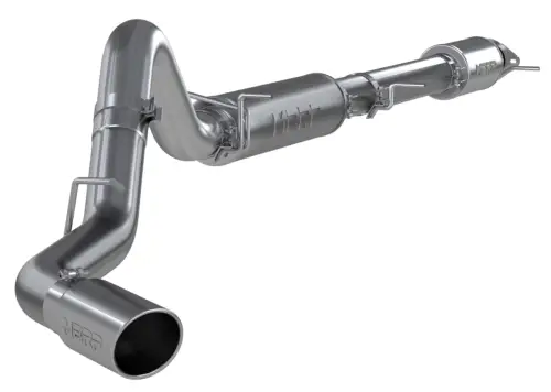 MBRP PowerSports - MBRP Sports 4" Cat Back Exhaust for Chevy/GMC (2020-26) 2500/3500 Silverado/Sierra 6.6L, AL